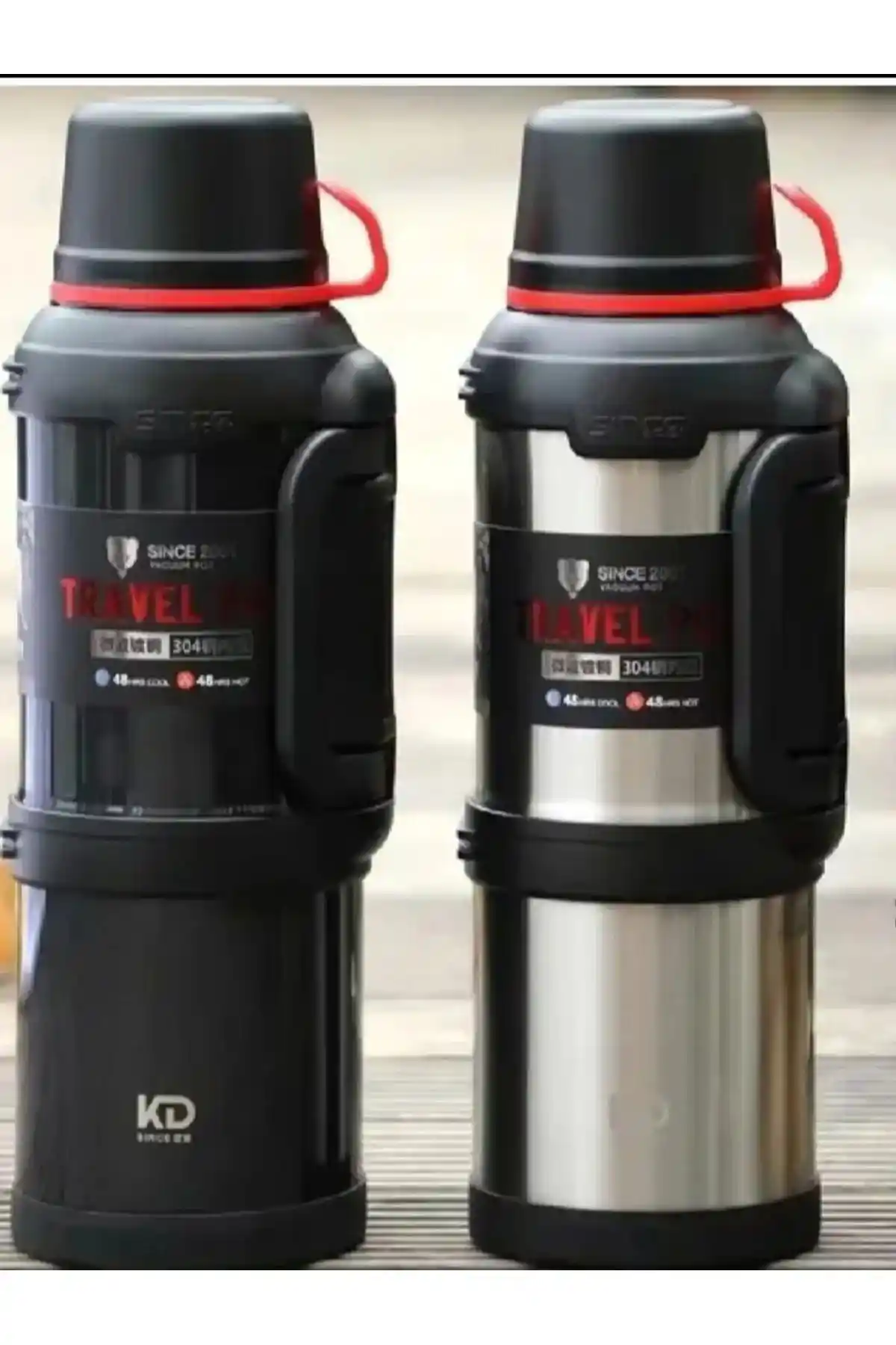 Paslanmaz Çelik 4 Litre Termos 48 Saat Sıcak Soğuk Koruma Özelliğiyle Gelişmiş Tasarım