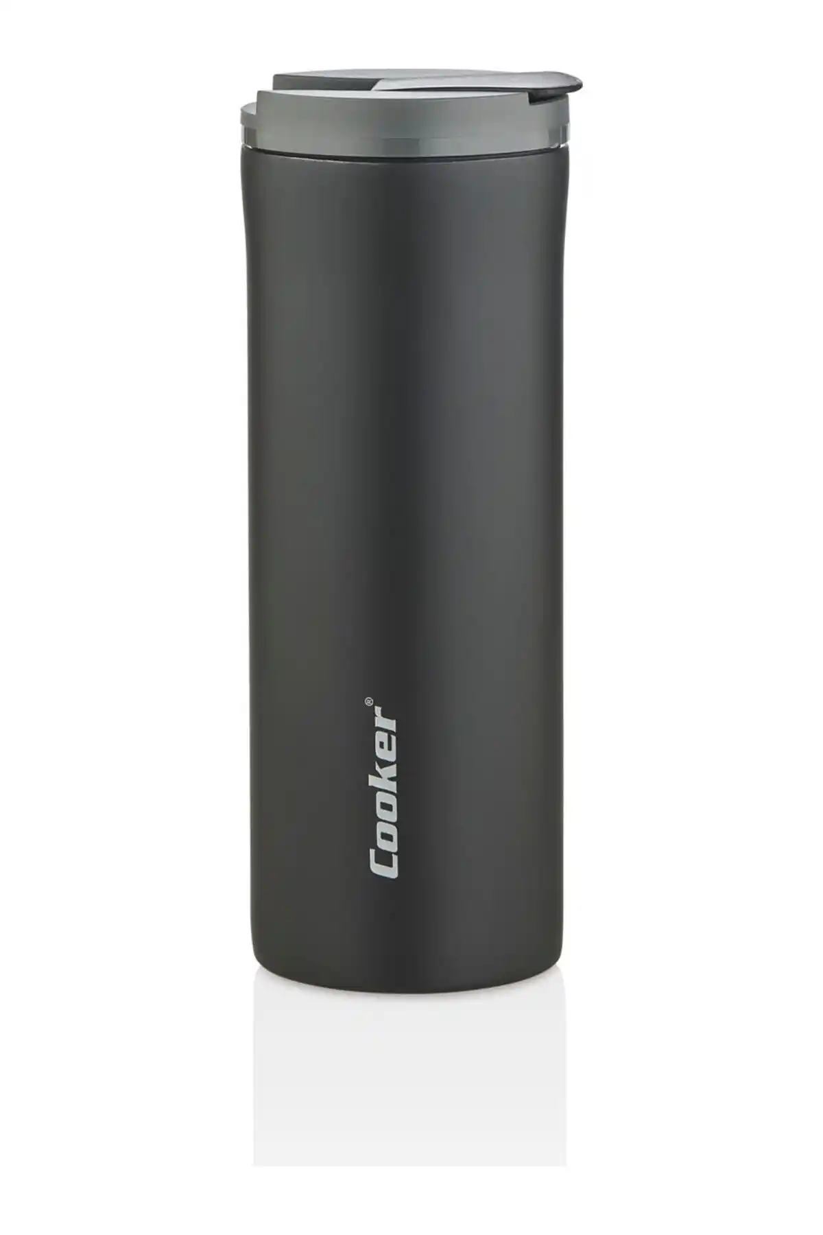 Paslanmaz Çelik 400 ml Siyah Mug Termos - Dayanıklı ve Şık İçecek Çözümü