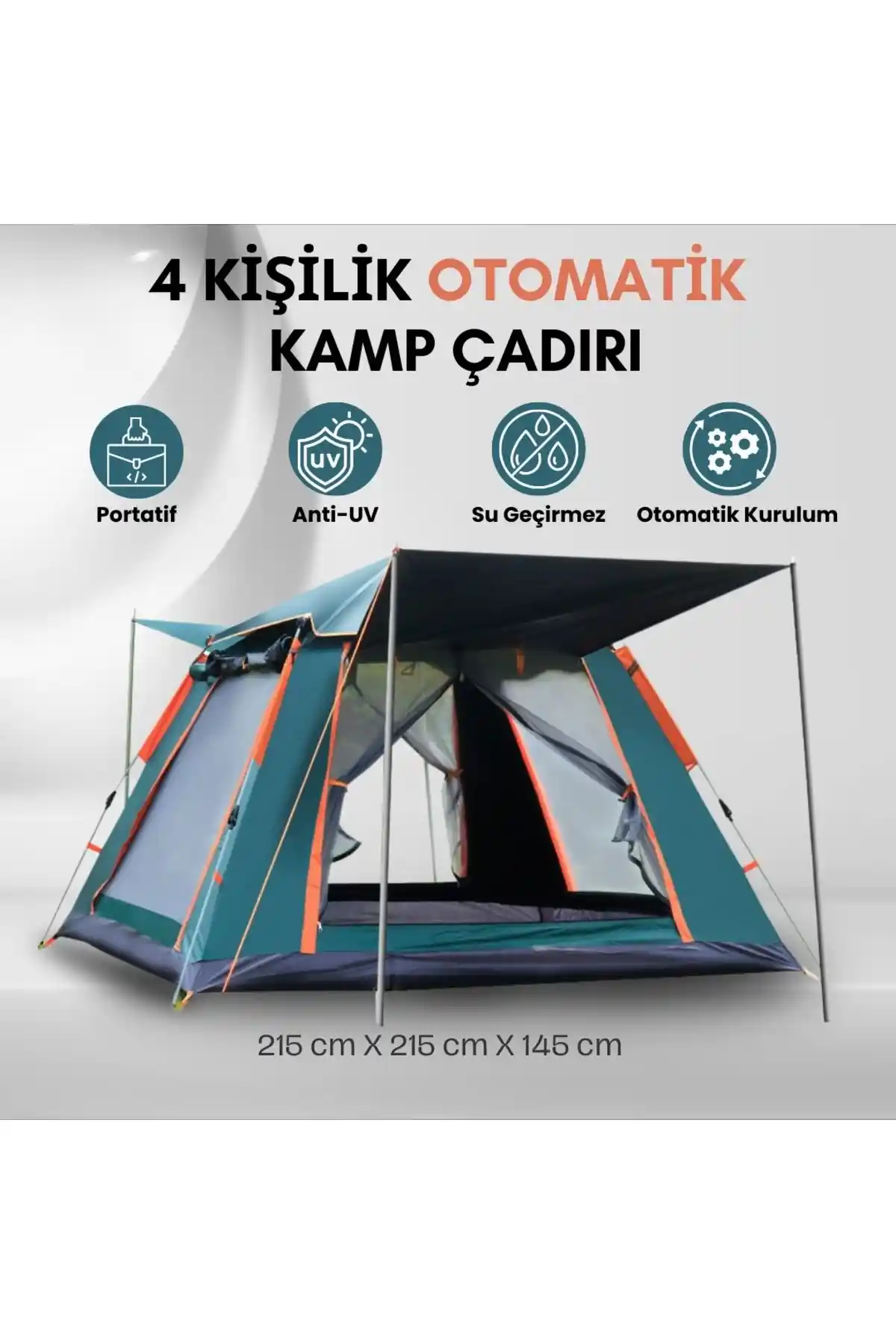 Post Alley 4 Kişilik Otomatik Tenteli Kamp Çadırı İncelemesi ve Özellikleri