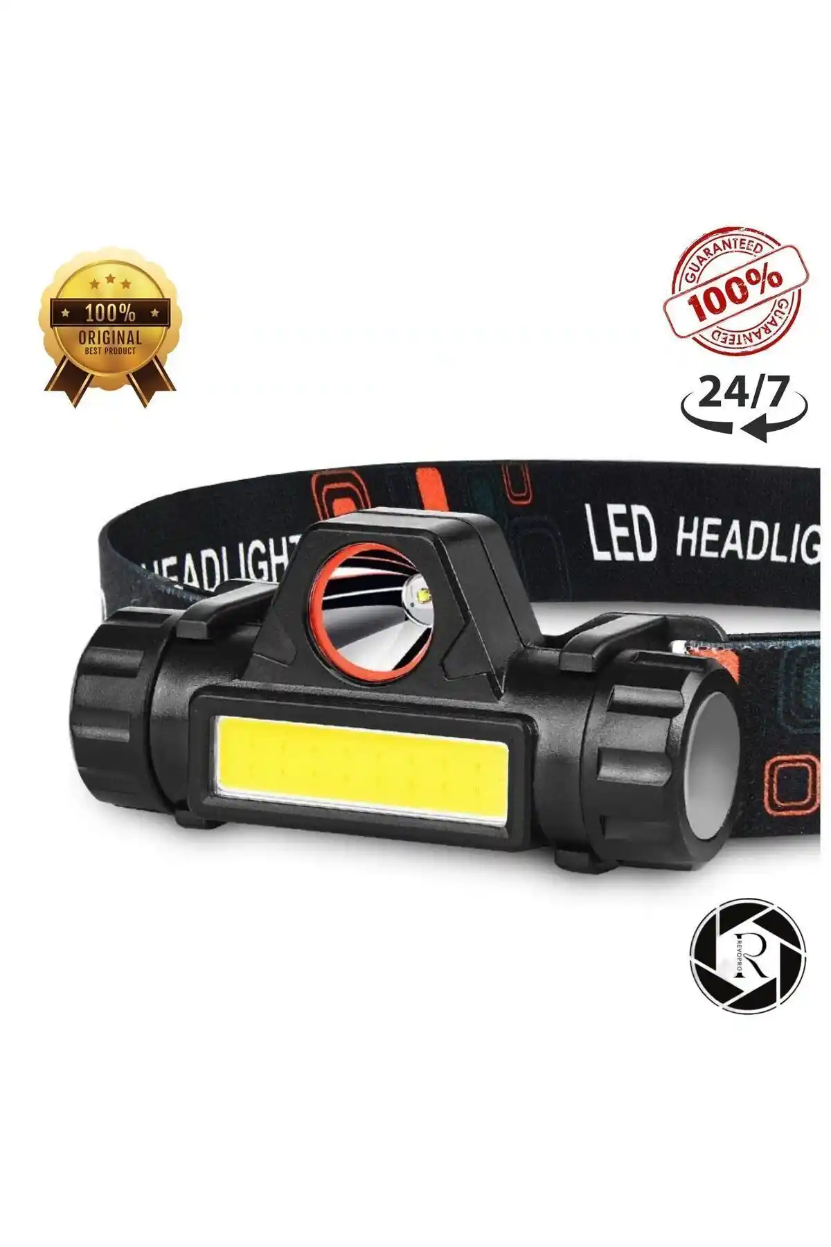 REVOPRO Kafa Feneri: Yüksek Performanslı, Dayanıklı ve Çok Yönlü Aydınlatma Çözümü