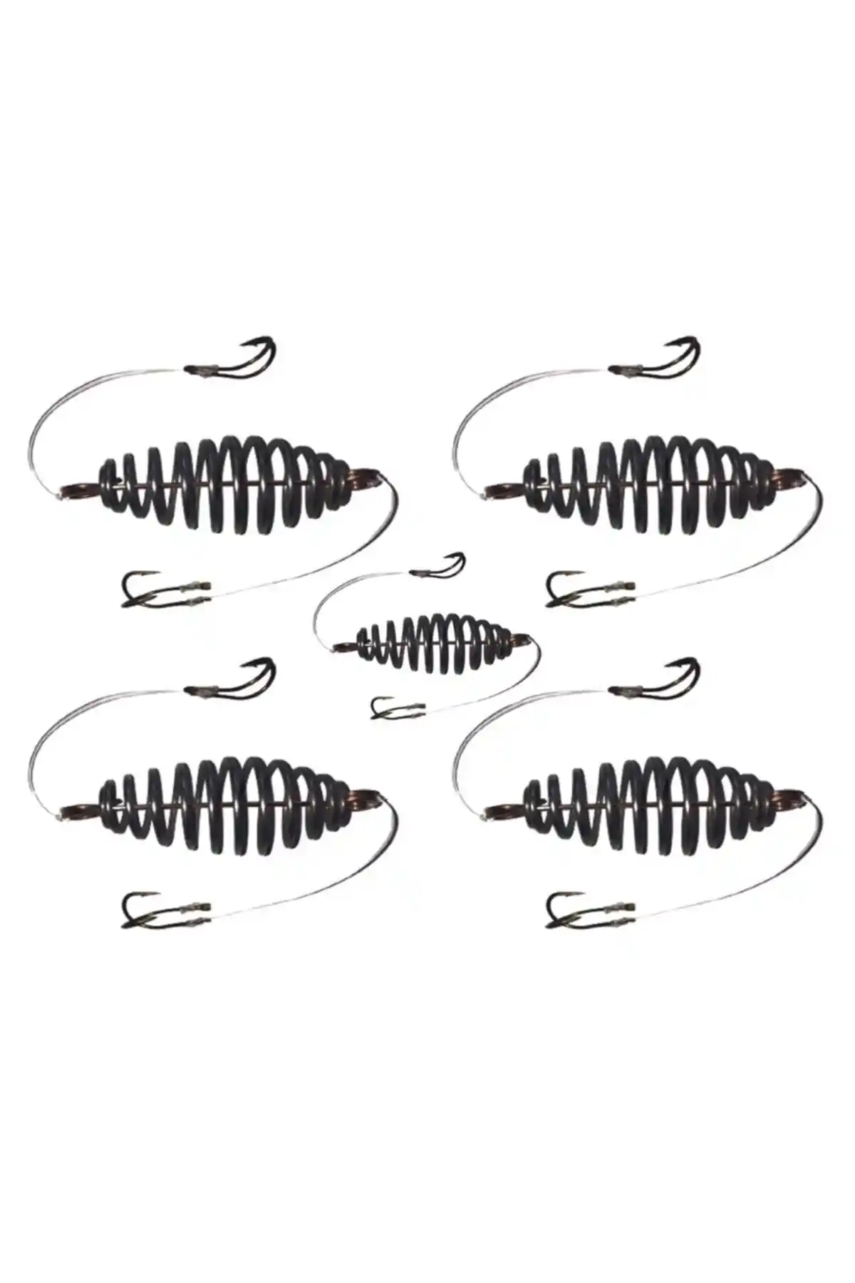 Safari Av Sazan Yayı Seti 4 İğneli ve 1 No Iğne ile Dayanıklı Balıkçılık Malzemeleri