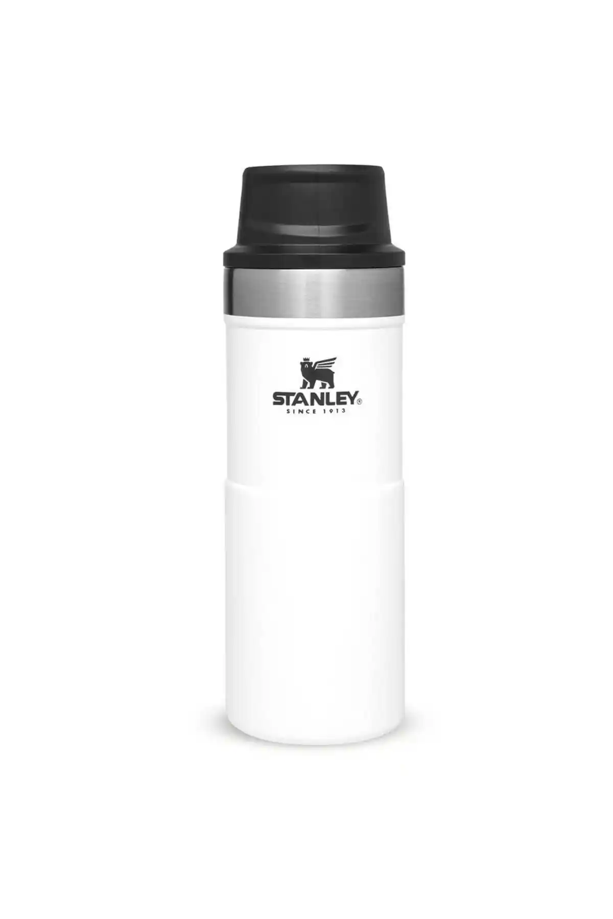 Stanley Classic Trigger Action Termos 0,35 L Beyaz: Dayanıklı ve Şık Seyahat Termosu
