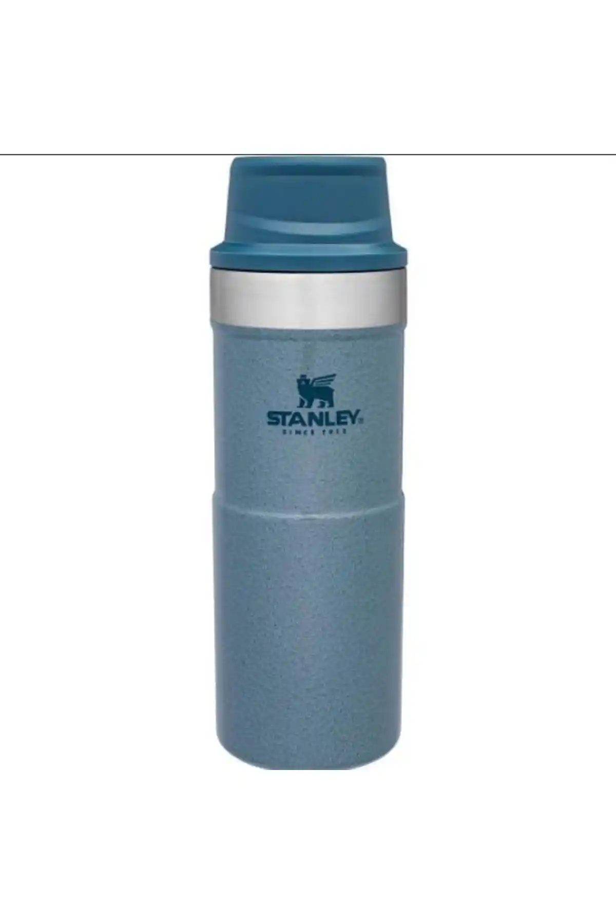 Stanley Klasik Trigger-Action Termos Bardak 0.35 Lt Açık Mavi, Dayanıklı ve İyi Yalıtımlı Tasarım