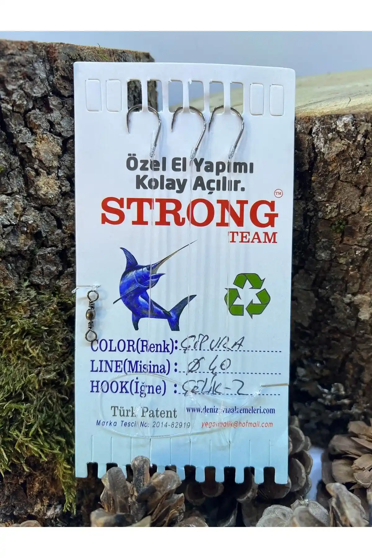 Strong Team Çipura ve Deniz Balıkçılığı İçin Çelik İğne Takımı Gelişmiş Dayanıklılık