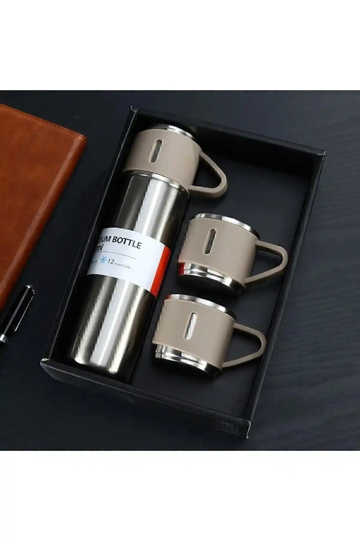 Vera Paslanmaz Çelik Termos Seti: Uzun Süre Sıcak ve Soğuk Tutma Özelliği ile Dayanıklı Tasarım