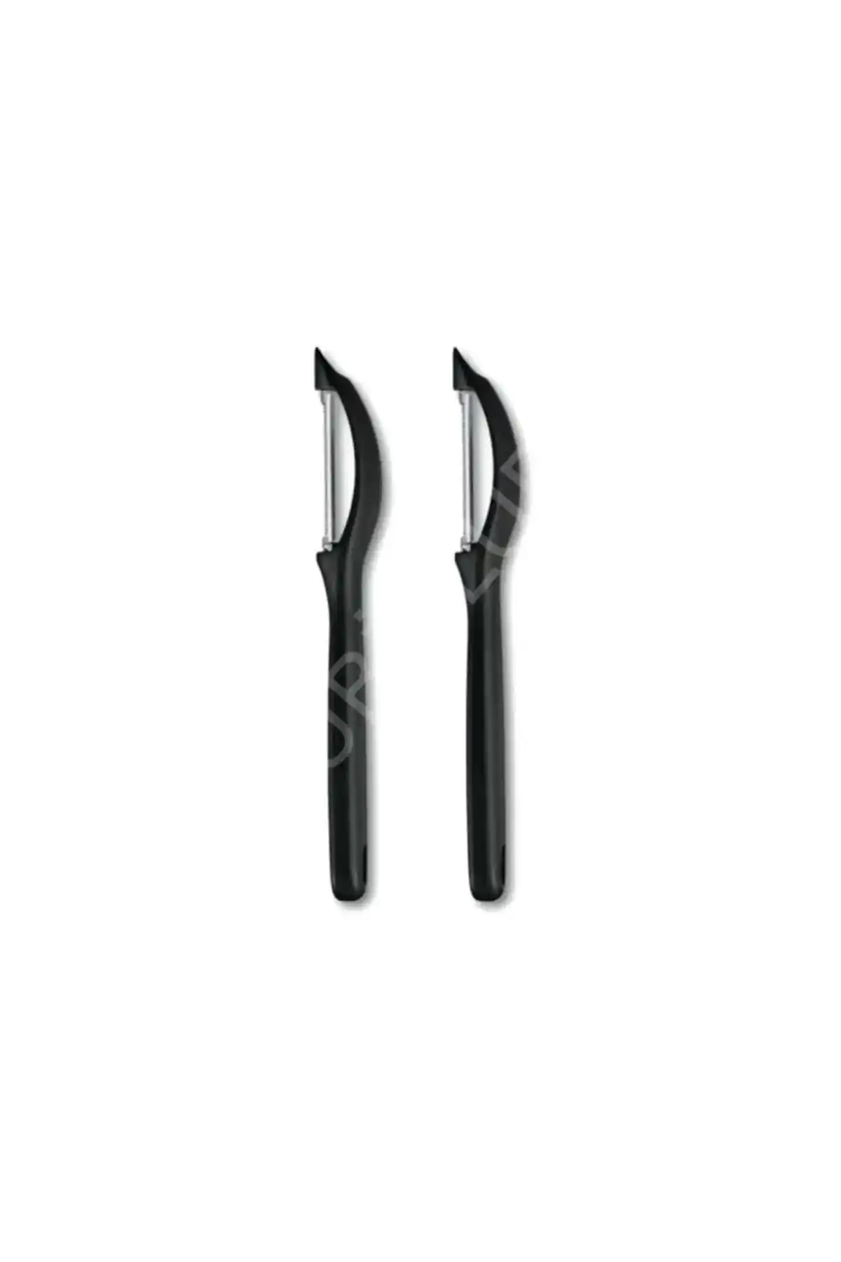 Victorinox Siyah 2'li Yassı Meyve Sebze Soyacağı: Dayanıklı ve Kullanışlı Mutfak Gereci