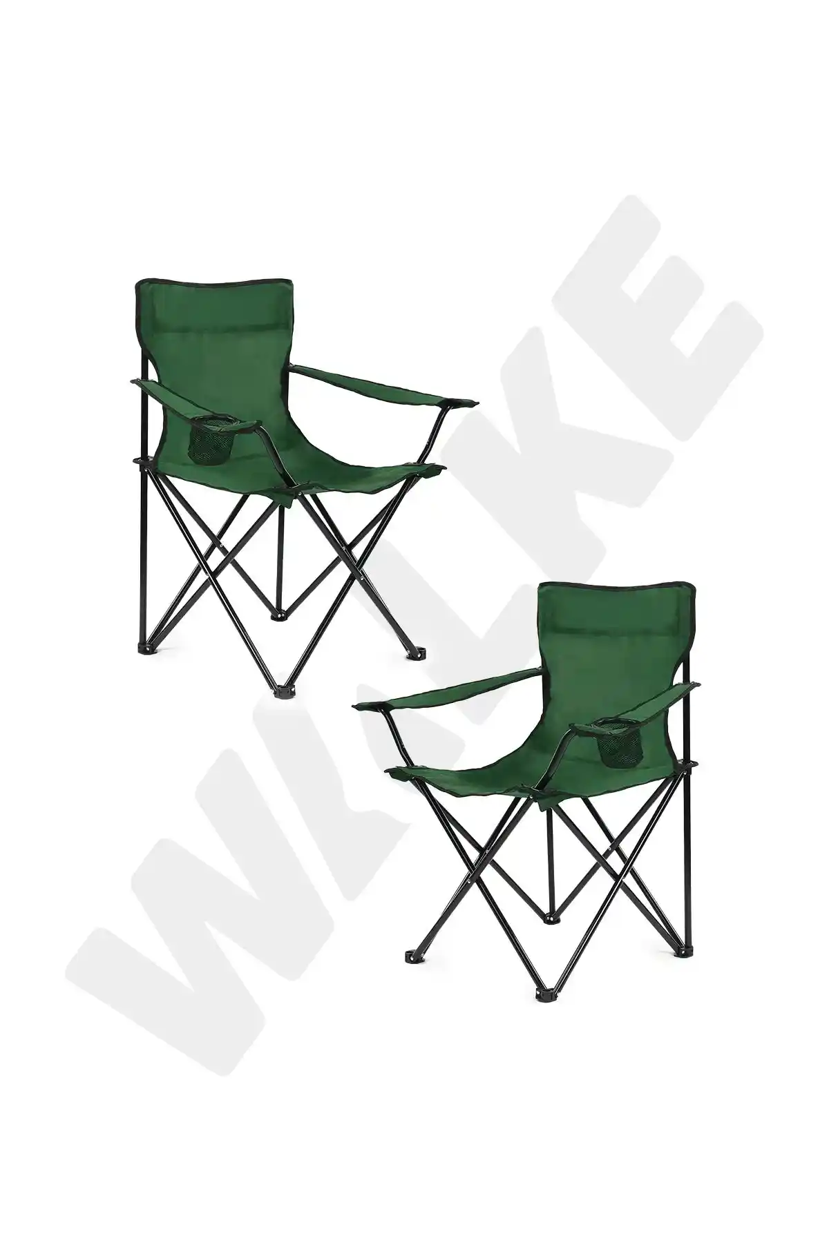 Walke 2 Li Katlanabilir Kamp Sandalyesi: Dayanıklı ve Konforlu Dış Mekan Oturma Çözümü