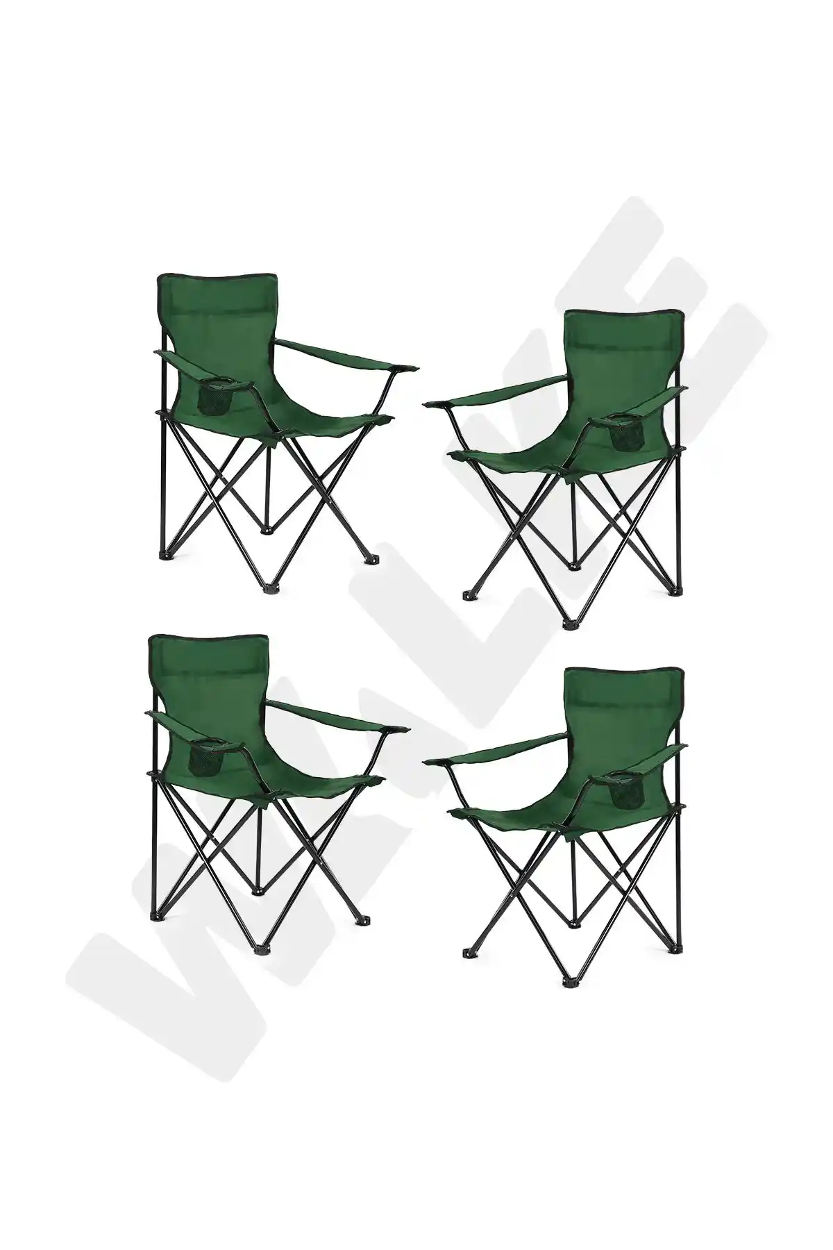 Walke 4 Lü Katlanabilir Kamp Sandalyesi: Dayanıklı ve Pratik Outdoor Oturma Çözümü