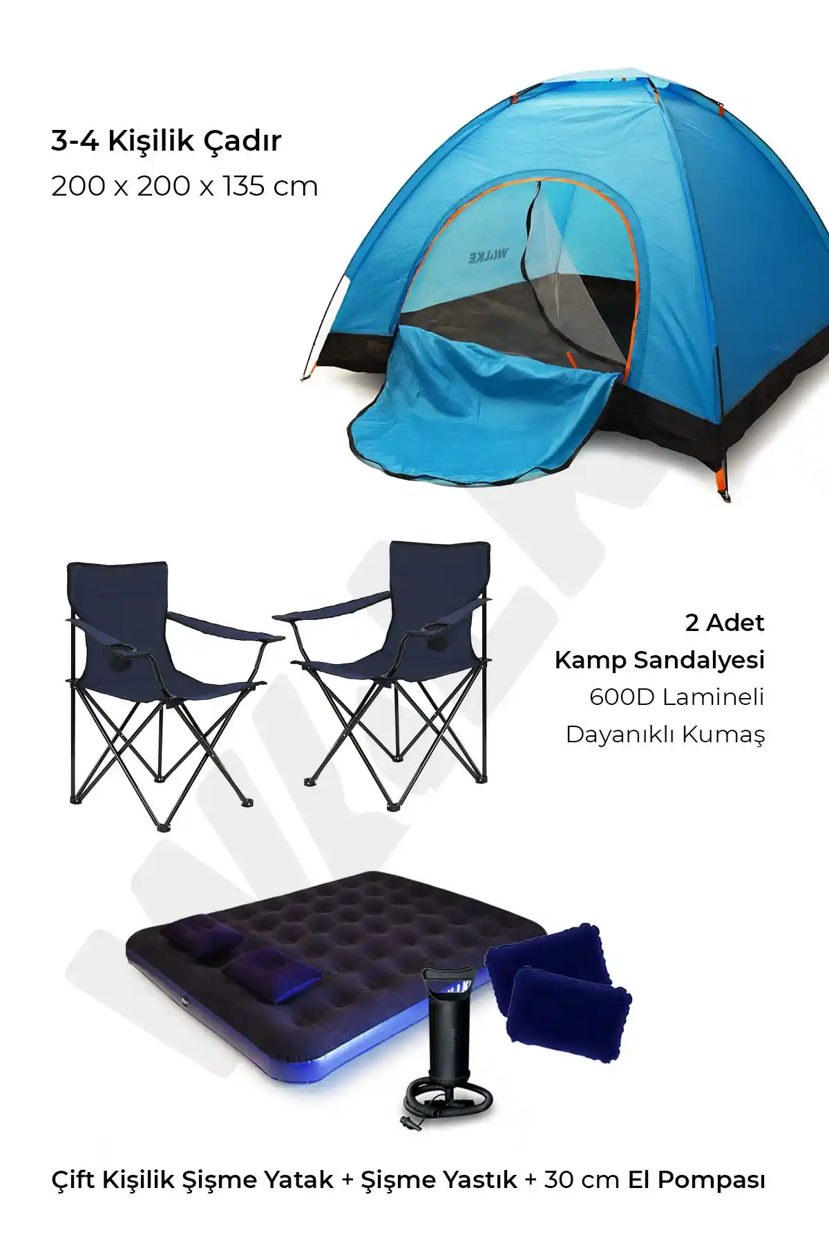 Walke Lüks Kamp Seti Doğa ile Buluşmanın En Konforlu ve Pratik Yolu