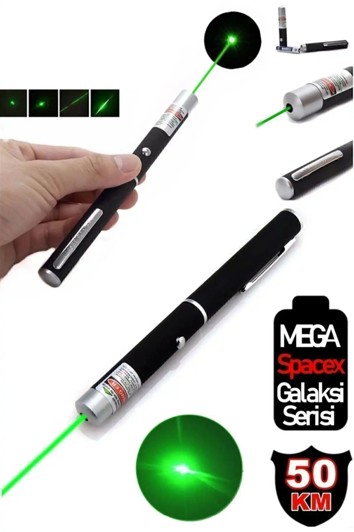 Wolfberry KLM-1001 Mega Spacex Galaxy Serisi Yeşil Lazer Pointer Özellikleri ve Kullanım Alanları