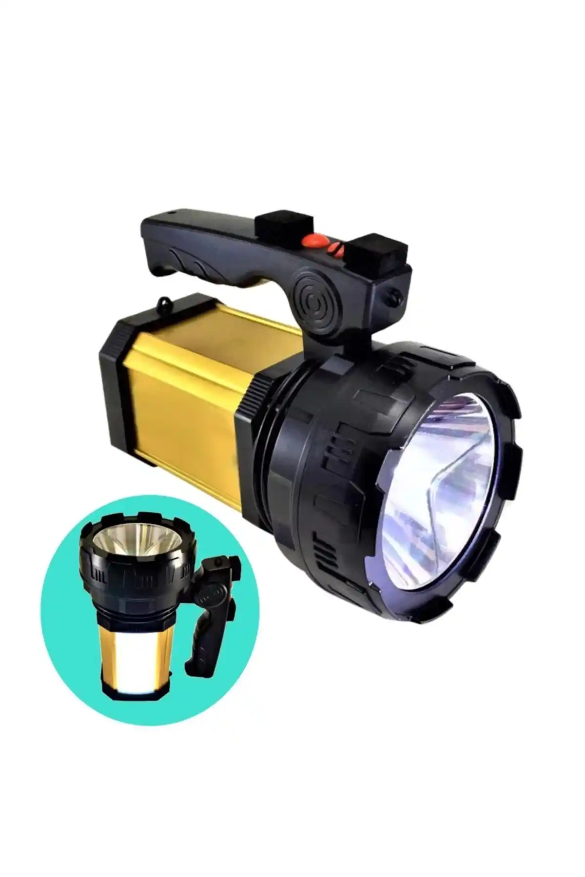 Yopigo YP-8100L Çok Fonksiyonlu ve Güçlü LED El Feneri: Dayanıklı ve Pratik Kullanım