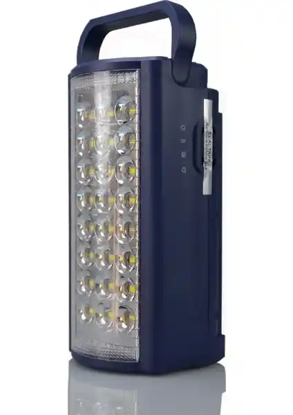 24 LED'li Telefon Şarj Edebilen Çok Fonksiyonlu Taşınabilir Işık Kaynağı