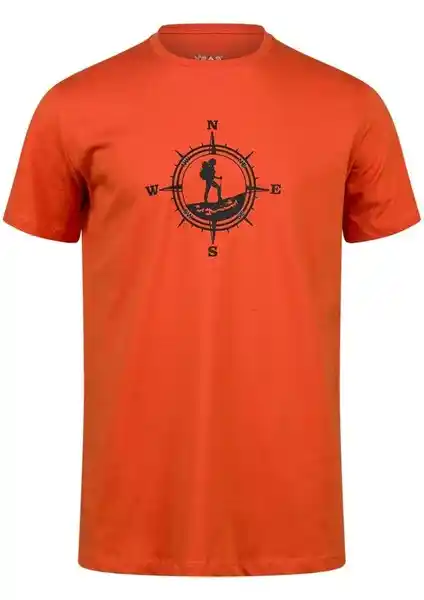 2AS Alex Baskılı Erkek Sıfır Yaka T-Shirt Doğa Dostu ve Şık Tasarım Özellikleri