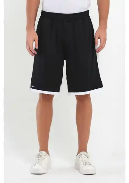 Adams File Şeritli Polyester Erkek Spor Şort: Konfor ve Şıklığın Birleşimi