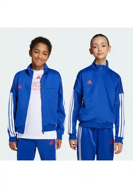 Adidas JW5085 House Of Tiro Kids Eşofman Üstü Çocuklar İçin Sürdürülebilir ve Şık Spor Giyim