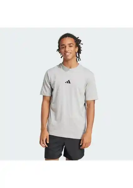 adidas M Sl Sj T Erkek Tişört JF1091 Spor ve Günlük Kullanım İçin Modern Tasarım