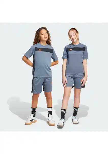 Adidas Performance JD0603 Tiro 25 Essentials Çocuk Şortları Sürdürülebilir ve Konforlu Spor Giyim