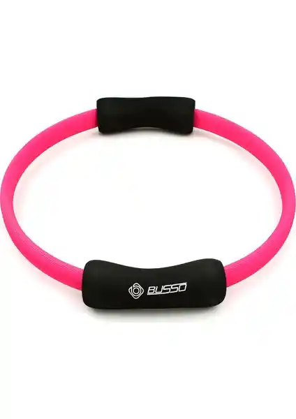 Busso BS136 Pilates Çemberi 35 cm Fuşya Sağlıklı ve Estetik Vücut İçin Uygun Fitness Aksesuarı