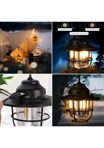 Dış Mekan Kamp Işığı: Çok Modlu, Şarj Edilebilir ve Dayanıklı Aydınlatma Çözümü