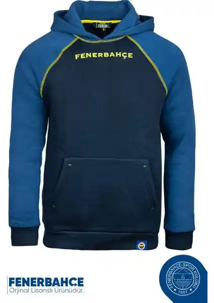 Fenerbahçe Lisanslı Kapüşonlu Erkek Sweatshirt Spor Tutkunlarının Tercihi