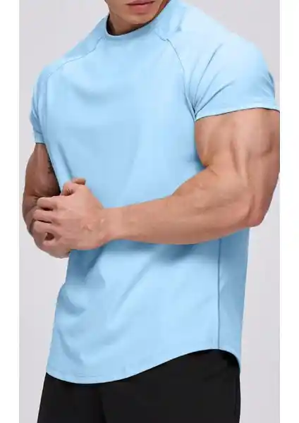 Ghassy Co Erkek Spor Tişörtü Modern Tasarım ve Konfor Sunar