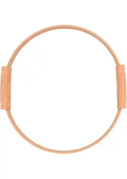 Gymo Pro Series Silikon Pilates Egzersiz Çemberi 34CM Somon Renkli Sağlıklı Yaşam İçin