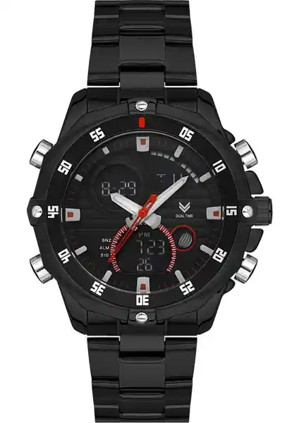 Hummel Erkek Spor Kol Saati Siyah HM-2005MAD-1: Modern Tasarım ve Çok Fonksiyonlu Dayanıklılık