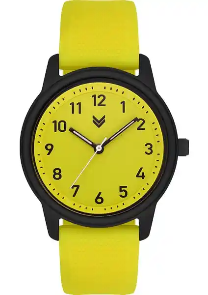 Hummel erkek spor kol saati Siyah Sarı HM-3001IA-4: Şık ve fonksiyonel tasarım