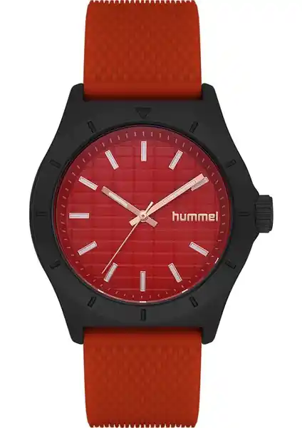 Hummel Erkek ve Kadın Spor Kol Saati Siyah ve Kırmızı Renklerle Şıklık ve Fonksiyonellik