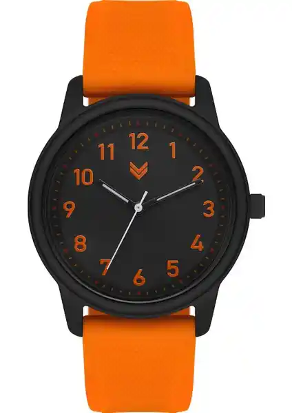 Hummel Kadın Spor Kol Saati Siyah Turuncu HM-3001IA-5 Modern ve Dayanıklı Tasarım
