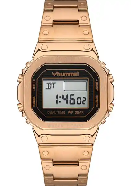 Hummel Rose Gold Erkek ve Kadın Spor Kol Saati HM-2003MD-4: Şık ve Dayanıklı Tasarım