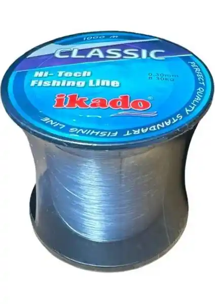 İkado Classic 1000 mt Monofilament Misina ile Balıkçılıkta Güvenilir Performans