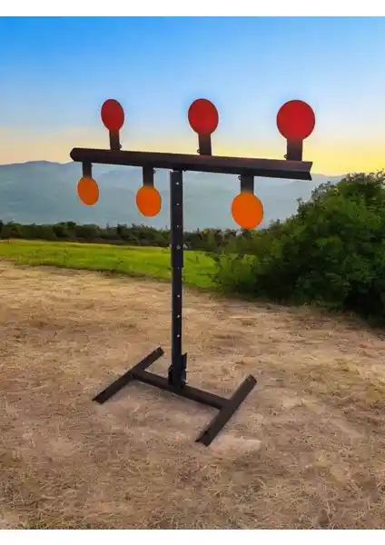 KDS Hedef Reaktif Sıralı Çelik Hedefleri Dayanıklı ve Çok Yönlü Atış Pratiği İçin