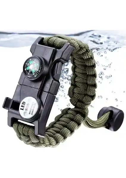 Leidory Hayatta Kalma Bilekliği: Çok Fonksiyonlu ve Dayanıklı Acil Durum Kurtarma Aracı