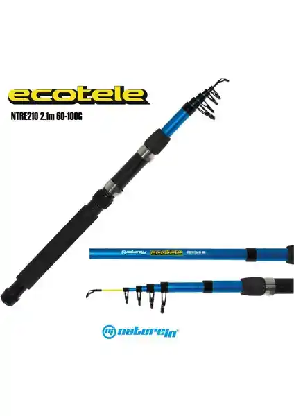 Nature In Ecotele 2.10M Teleskopik Kaşık - Hafif ve Dayanıklı Balıkçılık Ekipmanı