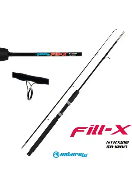 Nature In Fill-X 2.10M 75-150G 2p Bot Kaşığı Balıkçılık İçin Dayanıklı ve Hafif Tasarım