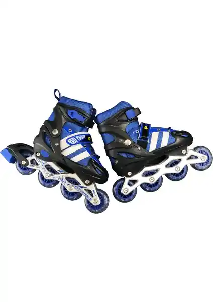 Pasifik Işıklı Ayarlanabilir Silikon Mavi Paten: Modern Tasarım ve Dayanıklılık Sorunları