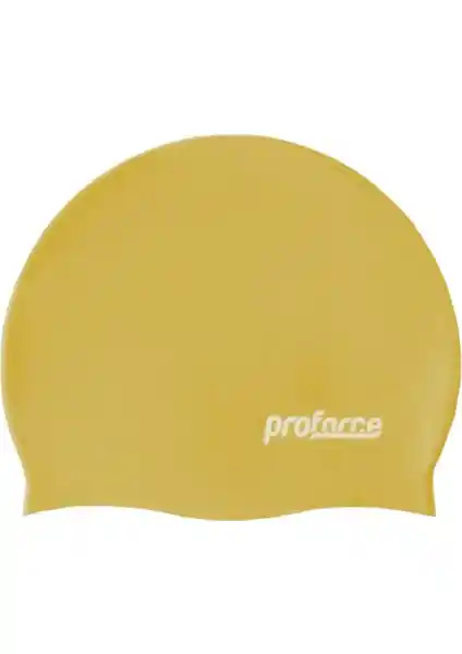 Proforce Bone Silikon Yüzme Bonesi SB01 Sarı - Su Geçirmez, Dayanıklı ve Konforlu Yüzme Aksesuarı