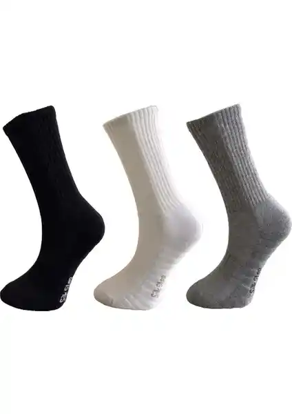 Silk Step Fit Line 3'lü Spor Çorabı Erkek ve Kadın İçin Fonksiyonel ve Konforlu Tasarım