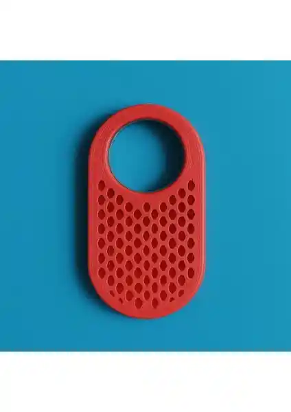 SmartTag 2 için yüksek dayanıklı kırmızı koruyucu kılıf güvenliği artırır ve cihaz ömrünü uzatır