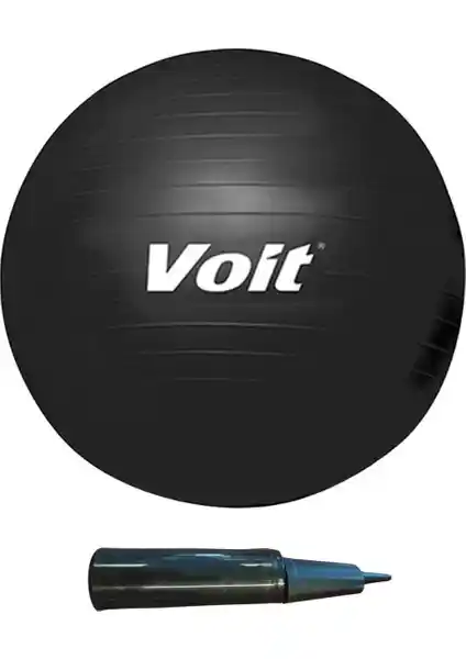 Voit 65 cm Lüx Kutulu Patlamaz Pilates Topu Seti Sağlıklı ve Güvenli Egzersizler İçin Uygun