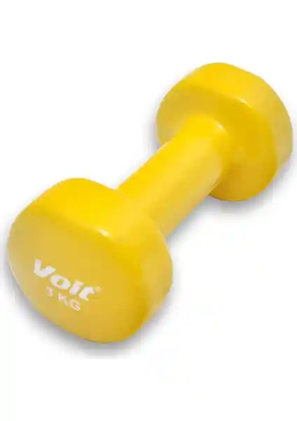 Voit DB107 3 kg Sarı Dipping Dumbell ile Güç ve Konforu Bir Arada Yaşayın