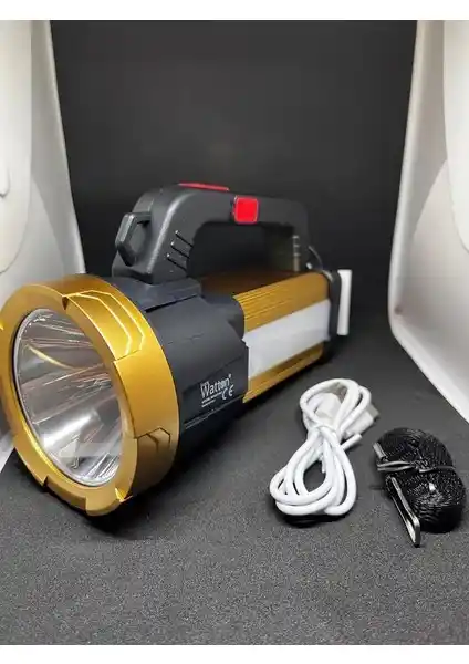 Watton WT-615.1 Çok Fonksiyonlu Güçlü Şarjlı El Feneri Ürün Tanıtımı ve Özellikleri