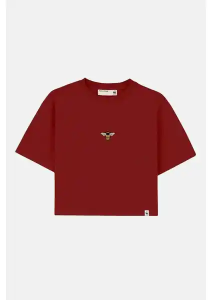 WWF Market Arı Lightweight Crop T-Shirt - Doğa ve Şıklığın Modern Buluşması