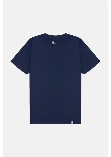 WWF Market Basic Premium Lacivert T-Shirt - Şıklık ve Konfor Sunan Günlük Giyim Parçası