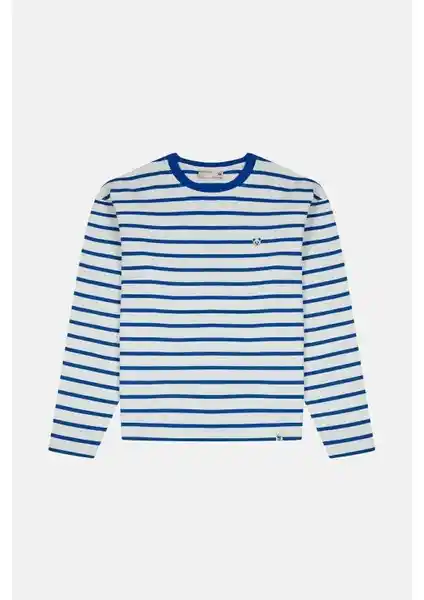 WWF Market Panda Heavy-Weight Çizgili Uzun Kollu T-Shirt Günlük ve Mevsimlik Kullanım İçin