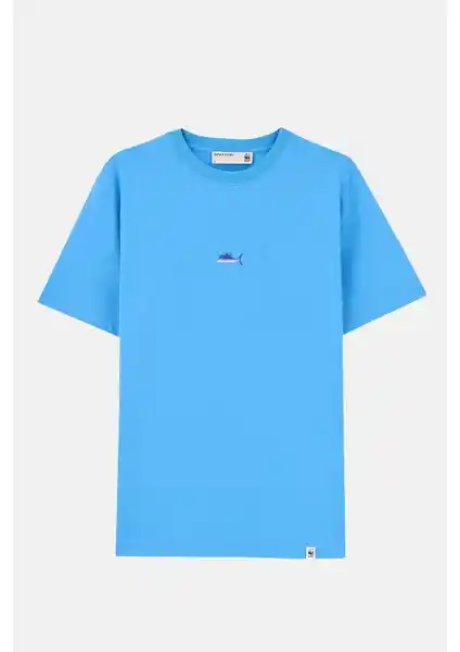 WWF Market Yelken Balığı Hafif Pamuk T-shirt Doğa ve Sürdürülebilirlik Temasıyla