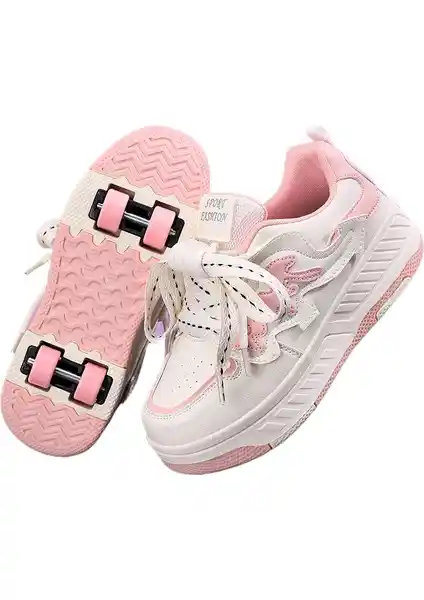 Yitu Dört Tekerlekli Görünmez Paten Ayakkabısı Çocuklar İçin Güvenli ve Şık Tasarım