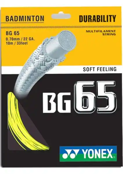 Yonex Bg 65 10M Badminton Kordası: Dayanıklı ve Yüksek Ses Performansıyla Öne Çıkan Seçenek