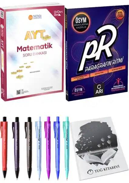 2025 AYT Matematik Soru Bankası Paragrafın Ritmi ÜçDörtBeş Yayınları